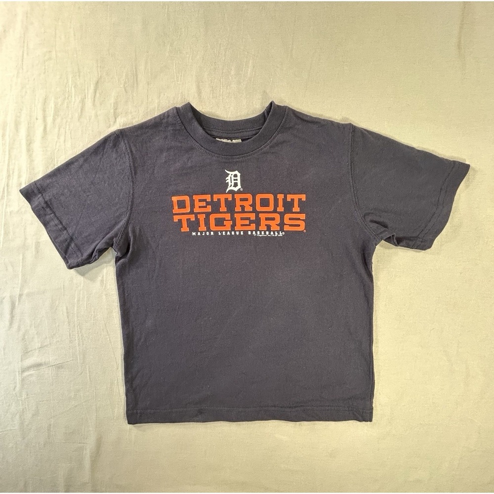 MLB Genuine Merchandise Detroit Tigers Kids 5/6 XSmall Baseball Game‎ Day